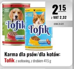 Eurocash Karma dla psów/dla kotów Tofik oferta