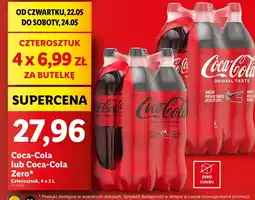 Lidl Coca-Cola lub Coca-Cola Zero oferta