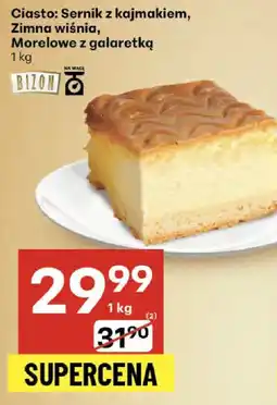 Delikatesy Centrum Ciasto sernik z kajmakiem 1kg Bizon oferta