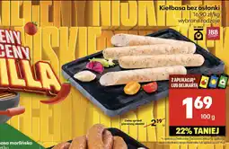 Delikatesy Centrum Kiełbasa bez osłonki JBB oferta