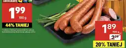 Delikatesy Centrum Kiełbasa podwawelska Kabanos oferta