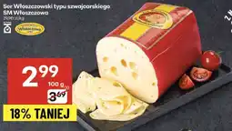 Delikatesy Centrum Ser Włoszczowski typu szwajcarskiego 100g SM Włoszczowa oferta