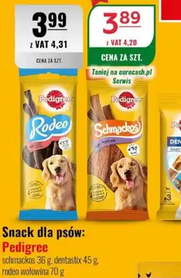 Eurocash Snack dla psów Pedigree oferta