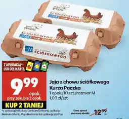 Delikatesy Centrum Jaja z chowu ściółkowego Kurza Paczka 10 szt oferta