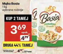Delikatesy Centrum Mąka Basia 1kg oferta