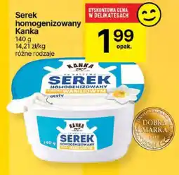 Delikatesy Centrum Serek homogenizowany Kanka 140g oferta