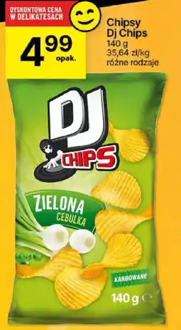 Delikatesy Centrum Chipsy DJ Chips 140g oferta