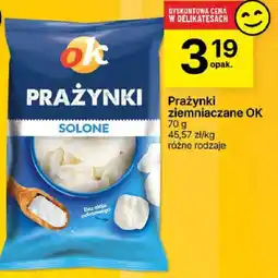 Delikatesy Centrum Prażynki ziemniaczane OK 70g oferta