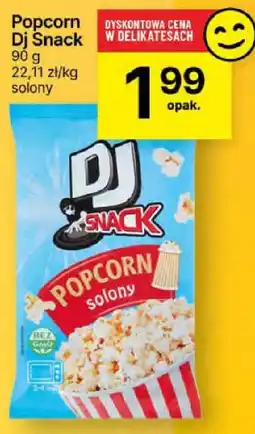 Delikatesy Centrum Popcorn DJ Snack 90g oferta