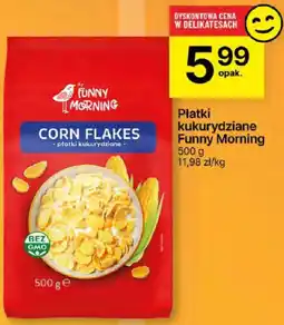 Delikatesy Centrum Płatki kukurydziane Funny Morning 500g oferta