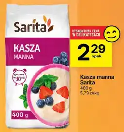 Delikatesy Centrum Kasza manna Sarita 400g oferta