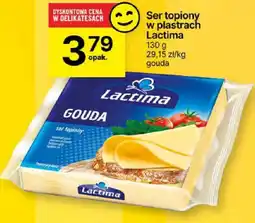 Delikatesy Centrum Ser topiony w plastrach Lactima 130g oferta
