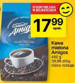 Delikatesy Centrum Kawa mielona Amigos 450g oferta