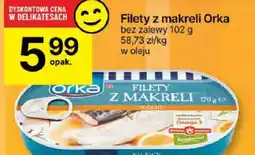 Delikatesy Centrum Filety z makreli Orka 102g oferta