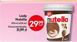 Żabka Lody Nutella 470ml Ferrero oferta