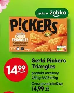 Żabka Serki Pickers Triangles 230g McCain oferta