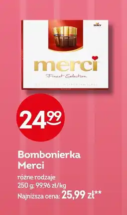 Żabka Bombonierka Merci 250g oferta