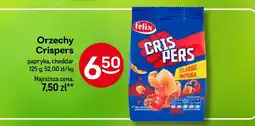 Żabka Orzechy Crispers papryka, cheddar 125g Felix oferta