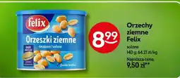 Żabka Orzeszki ziemne Felix solone 140g oferta