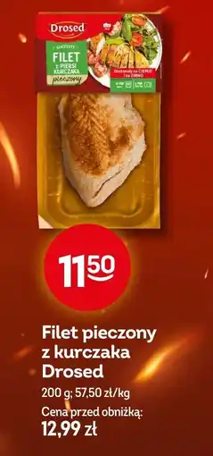 Żabka Filet pieczony z kurczaka Drosed 200g oferta