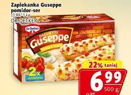Prim Market Zapiekanka Giuseppe pomidor-ser 500g Dr. Oetker oferta