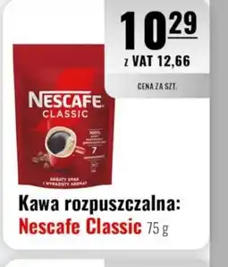 Eurocash Kawa rozpuszczalna Nescafe Classic oferta