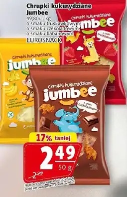 Prim Market Chrupki kukurydziane Jumbee 50 g Eurosnack oferta