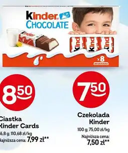 Żabka Czekolada Kinder 100g oferta