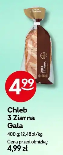 Żabka Chleb 3 Ziarna Gala 400g Żabka oferta