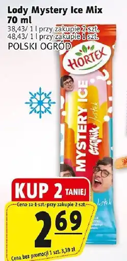 Prim Market Lody Mystery Ice Mix 70 ml Hortex oferta