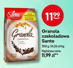Żabka Granola czekoladowa Sante 350g oferta