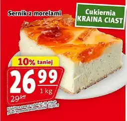 Prim Market Sernik z morelami Cukiernia Kraina Ciast oferta