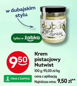 Żabka Krem pistacjowy Nutwist 100g oferta