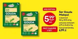 Żabka Ser Gouda Mlekpol 150g oferta