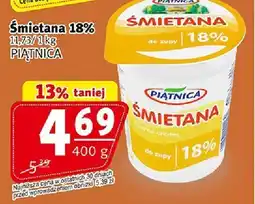 Prim Market Śmietana 18% 400 g Piątnica oferta