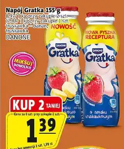 Prim Market Napój Gratka truskawkowy 155 g Danone oferta