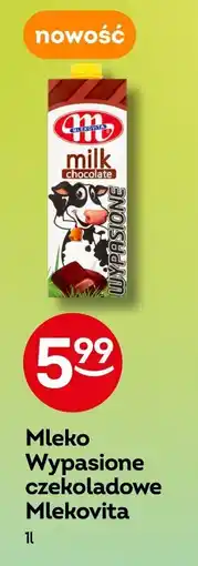 Żabka Mleko Wyborne czekoladowe Mlekovita 1l oferta