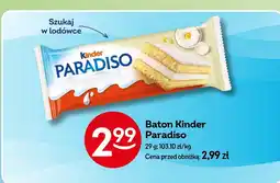 Żabka Baton Kinder Paradiso 29g oferta