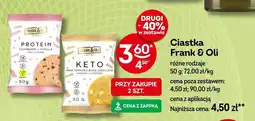 Żabka Ciastka Frank & Oli różne rodzaje 50g oferta