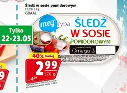 Prim Market Śledź w sosie pomidorowym 170g GRAAL oferta
