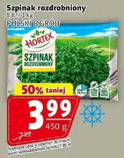 Prim Market Szpinak rozdrobniony 450g POLSKI OGRÓD oferta