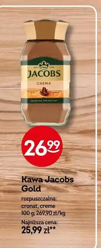 Żabka Kawa Jacobs Gold rozpuszczalna 100g oferta