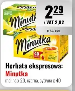 Eurocash Herbata ekspresowa Minutka oferta