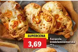Lidl Focaccia śródziemnomorska oferta