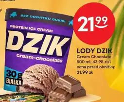 Żabka Lody Dzik Cream Chocolate oferta
