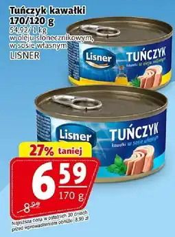 Prim Market Tuńczyk kawałki 170g Lisner oferta