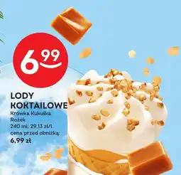 Żabka Lodowa rurka o smaku śmietankowym 100ml Nordis oferta