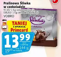 Prim Market Pralinowa śliwka w czekoladzie 144g Vobro oferta