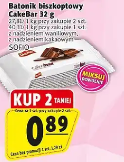 Prim Market Batonik biszkoptowy CakeBar 32 g MIXSU oferta