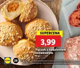 Lidl Pączek z nadzieniem krówkowym oferta